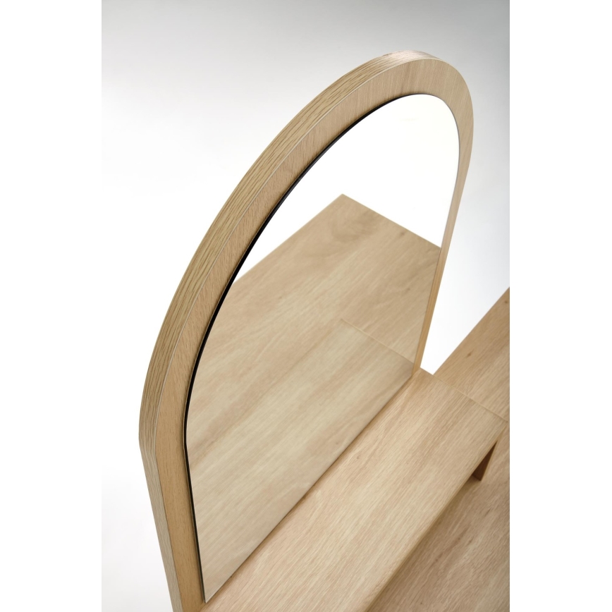 Toaletní stolek CARMEN 104x35 cm béžová/černá