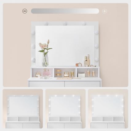 Toaletní stolek HATOR 80x40 cm bílá