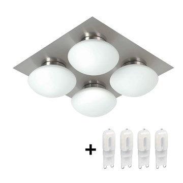Top Light Dunaj - LED Koupelnové stropní svítidlo 4xG9/3W/230V IP44 Top Light Dunaj - LED Koupelnové stropní svítidlo 4xG9/3W/230V IP44