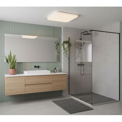 Top Light - LED Koupelnové stropní svítidlo DUNAJ LED/48W/230V 3000/4000/6500K IP44 48x48 cm bílá