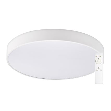 Top Light - LED Stmívatelné koupelnové stropní svítidlo PETAL LED/48W/230V IP44 3000-6500K pr. 48 cm bílá + dálkové ovládání