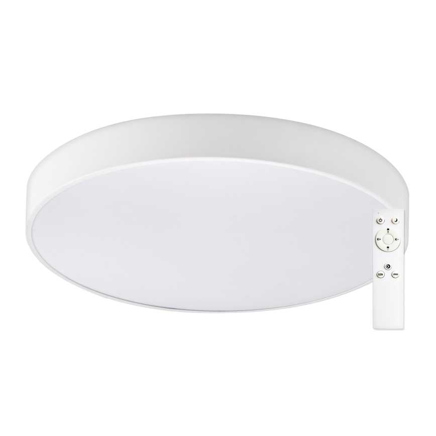 Top Light - LED Stmívatelné koupelnové stropní svítidlo PETAL LED/48W/230V IP44 3000-6500K pr. 48 cm bílá + dálkové ovládání
