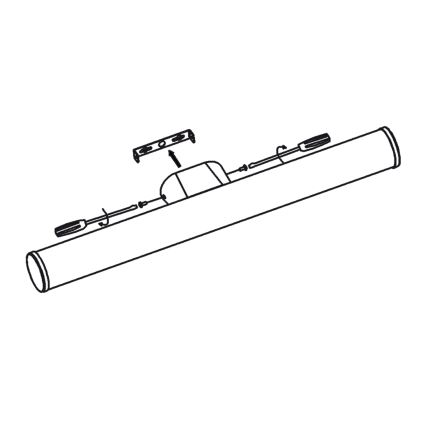 Top Light - LED Koupelnové osvětlení zrcadla MADEIRA LED/15W/230V 60 cm IP44