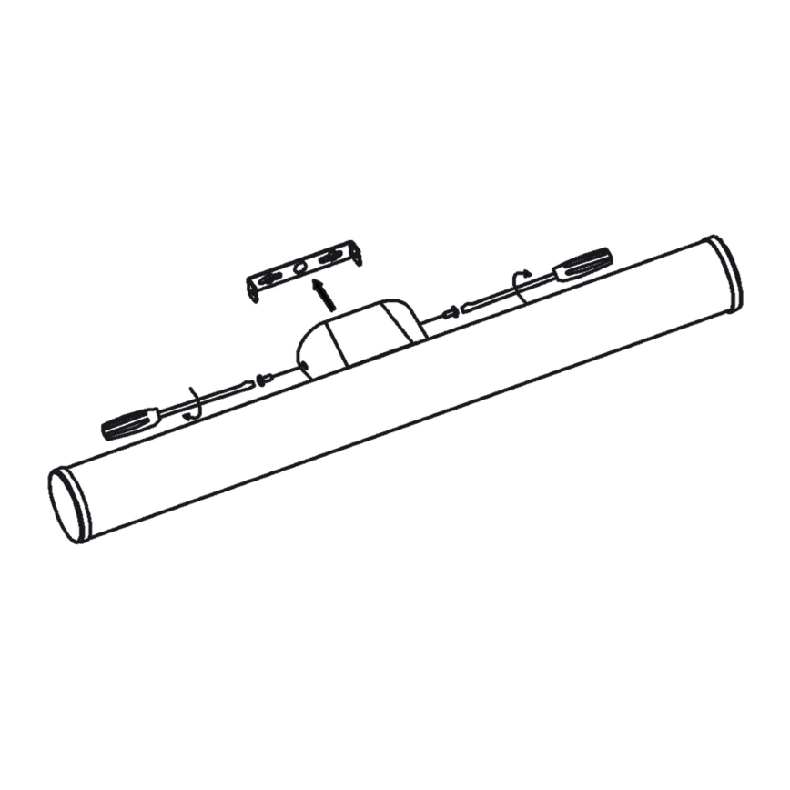 Top Light - LED Koupelnové osvětlení zrcadla MADEIRA LED/8W/230V 40 cm IP44