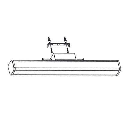 Top Light - LED Koupelnové osvětlení zrcadla MADEIRA LED/8W/230V 40 cm IP44