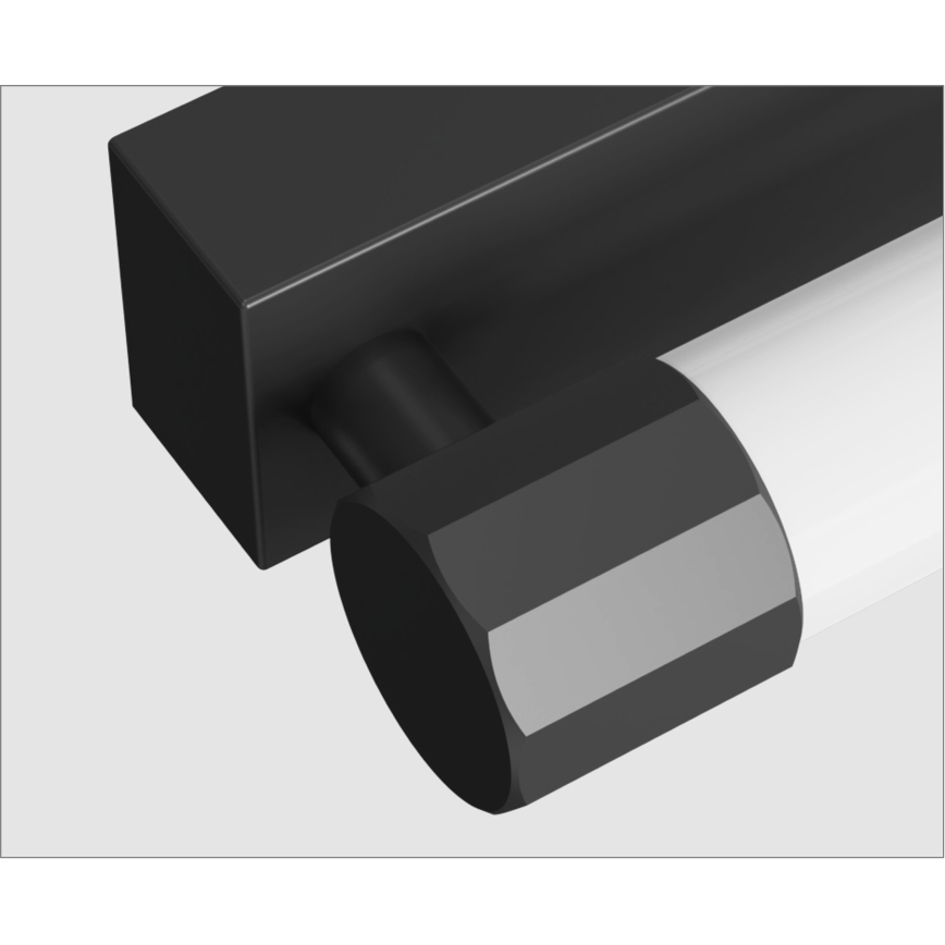 Top Light - LED Koupelnové osvětlení zrcadla TURIA LED/8W/230V 3000/4000/6500K IP44 40 cm černá