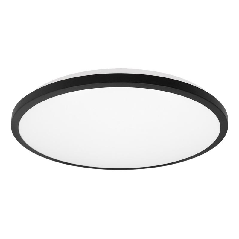 Top Light - LED Koupelnové stropní svítidlo ONYX LED/10W/230V IP44 3000/4000/6500K pr. 29 cm černá