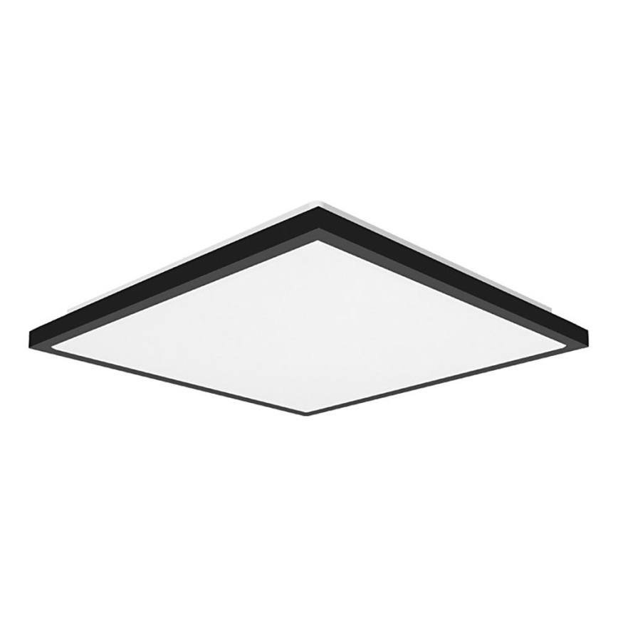 Top Light - LED Koupelnové stropní svítidlo ONYX LED/24W/230V IP44 3000/4000/6500K 38x38 cm černá