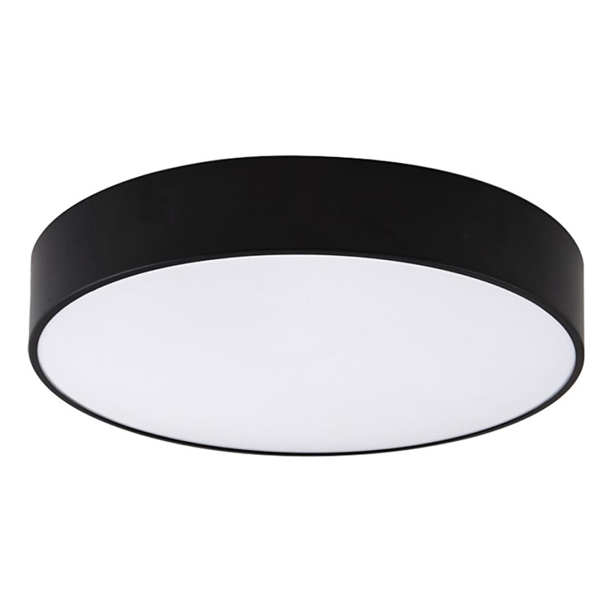 Top Light - LED Koupelnové stropní svítidlo PETAL LED/24W/230V IP44 3000/4000/6500K pr. 35 cm černá