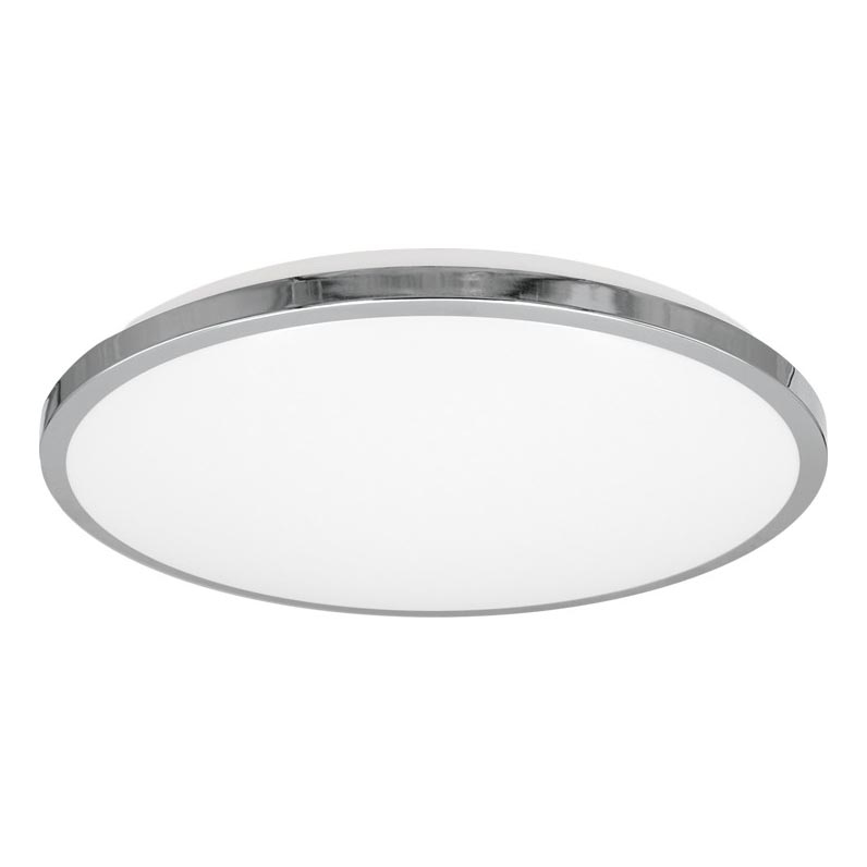 Top Light - LED Koupelnové stropní svítidlo SILVER LED/10W/230V IP44 3000/4000/6500K pr. 29 cm lesklý chrom