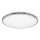 Top Light - LED Koupelnové stropní svítidlo SILVER LED/10W/230V IP44 3000/4000/6500K pr. 29 cm lesklý chrom