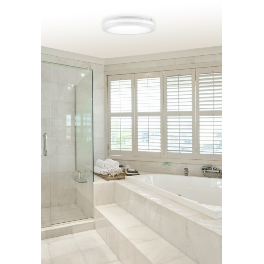 Top Light - LED Koupelnové svítidlo COMET LED/15W/230V 3000/4000/6500K IP54 pr. 20 cm bílá