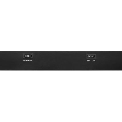 Top Light - LED Podlinkové svítidlo AXIS LED/15W/230V 3000/4000/6500K 60 cm černá