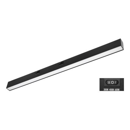 Top Light - LED Podlinkové svítidlo AXIS LED/15W/230V 3000/4000/6500K 60 cm černá