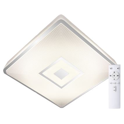 Top Light - LED RGB Stmívatelné stropní svítidlo RAINBOW LED/24W/230V hranatý + dálkové ovládání