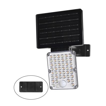 Top Light - LED Solární svítidlo se senzorem 3v1 ZENITH LED/10W/3,7V 3000/4000/6500K IP54 2400 mAh