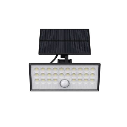 Top Light - LED Solární nástěnný reflektor se senzorem HELEON VARIO LED/8W/3,7V IP65 4000K + dálkové ovládání