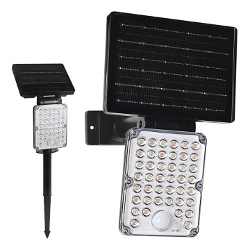 Top Light - LED Solární svítidlo se senzorem 3v1 ZENITH LED/10W/3,7V 3000/4000/6500K IP54 2400 mAh