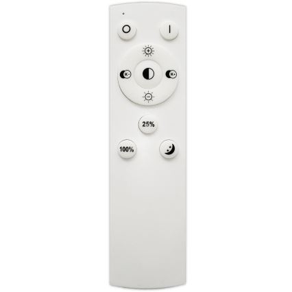 Top Light - LED Stmívatelný lustr na lanku ORBIT LED/40W/230V 3000-6500K pr. 50 cm bílá + dálkové ovládání