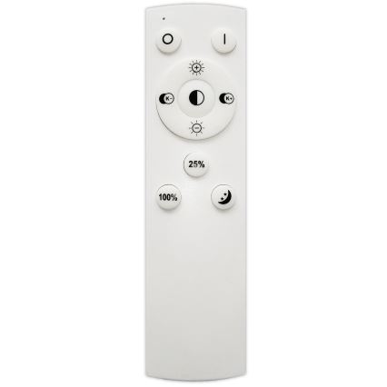Top Light - LED Stmívatelný lustr na lanku ORBIT LED/40W/230V 3000-6500K pr. 50 cm černá + dálkové ovládání