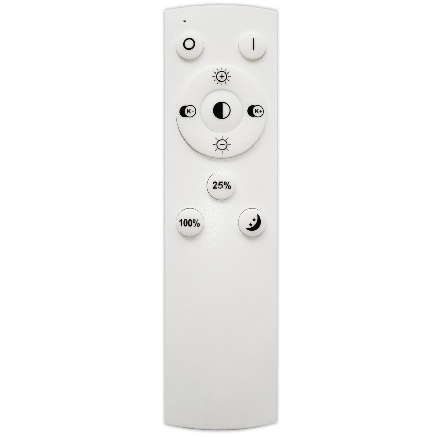 Top Light - LED Stmívatelný lustr na lanku ORBIT LED/40W/230V 3000-6500K pr. 50 cm černá + dálkové ovládání