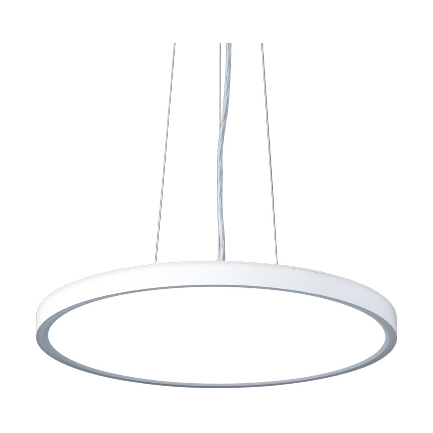 Top Light - LED Stmívatelný lustr na lanku REVIT LED/36W/230V 3000-6500K pr. 40 cm bílá + dálkové ovládání