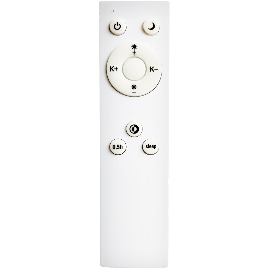 Top Light - LED Stmívatelný lustr na lanku REVIT LED/36W/230V 3000-6500K pr. 40 cm bílá + dálkové ovládání