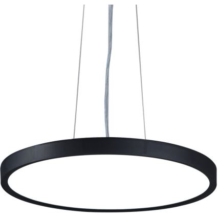 Top Light - LED Stmívatelný lustr na lanku REVIT LED/36W/230V 3000-6500K pr. 40 cm černá + dálkové ovládání