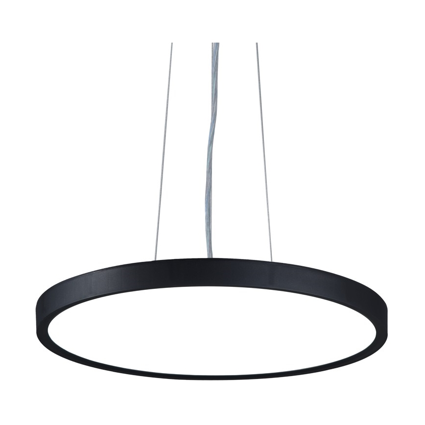 Top Light - LED Stmívatelný lustr na lanku REVIT LED/36W/230V 3000-6500K pr. 40 cm černá + dálkové ovládání