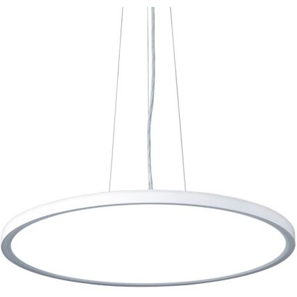 Top Light - LED Stmívatelný lustr na lanku REVIT LED/50W/230V 3000-6500K pr. 60 cm bílá + dálkové ovládání