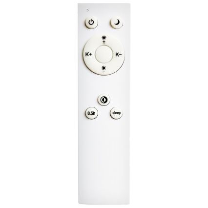 Top Light - LED Stmívatelný lustr na lanku REVIT LED/50W/230V 3000-6500K pr. 60 cm bílá + dálkové ovládání