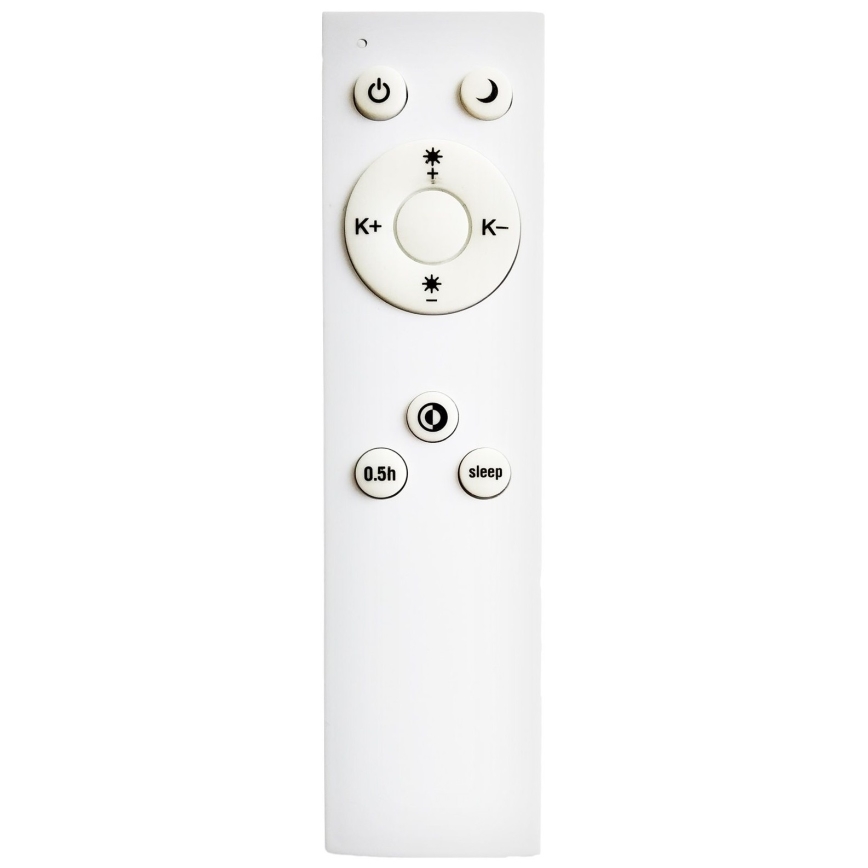 Top Light - LED Stmívatelný lustr na lanku REVIT LED/50W/230V 3000-6500K pr. 60 cm černá + dálkové ovládání