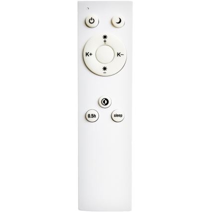 Top Light - LED Stmívatelný lustr na lanku SALERNO LED/60W/230V 3000-6500K pr. 60 cm bílá + dálkové ovládání