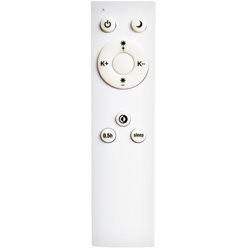 Top Light - LED Stmívatelný lustr na lanku SALERNO LED/60W/230V 3000-6500K pr. 60 cm bílá + dálkové ovládání