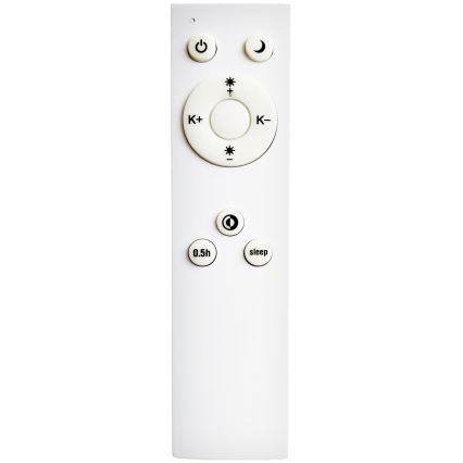 Top Light - LED Stmívatelný lustr na lanku SALERNO LED/60W/230V 3000-6500K pr. 60 cm černá + dálkové ovládání