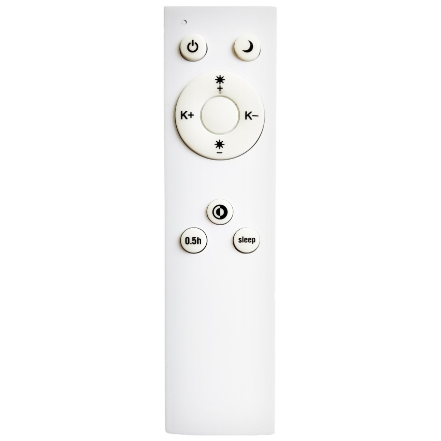 Top Light - LED Stmívatelné stropní svítidlo SALERNO LED/60W/230V 3000-6500K pr. 60 cm bílá + dálkové ovládání