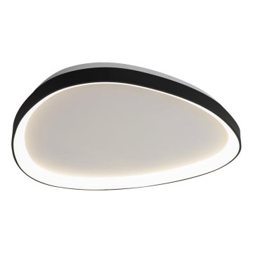 Top Light - LED Stmívatelné stropní svítidlo ECLIPSE LED/55W/230V 3000-6500K pr. 60 cm černá + dálkové ovládání