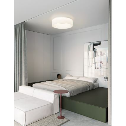 Top Light - LED Stmívatelné stropní svítidlo HALO LED/60W/230V 3000-6500K pr. 60 cm bílá + dálkové ovládání