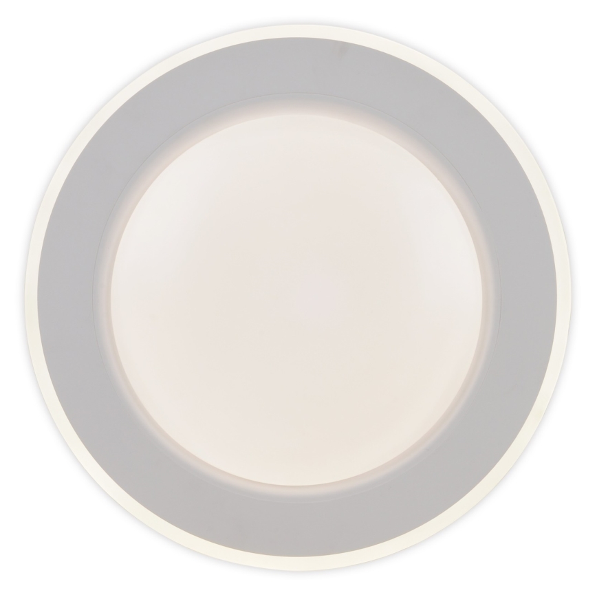 Top Light - LED Stmívatelné stropní svítidlo NORMAN LED/51W/230V pr. 39 cm bílá + dálkové ovládání