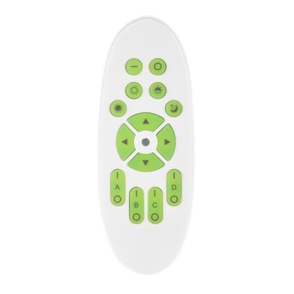 Top Light - LED Stmívatelné stropní svítidlo NORMAN LED/51W/230V pr. 39 cm černá + dálkové ovládání