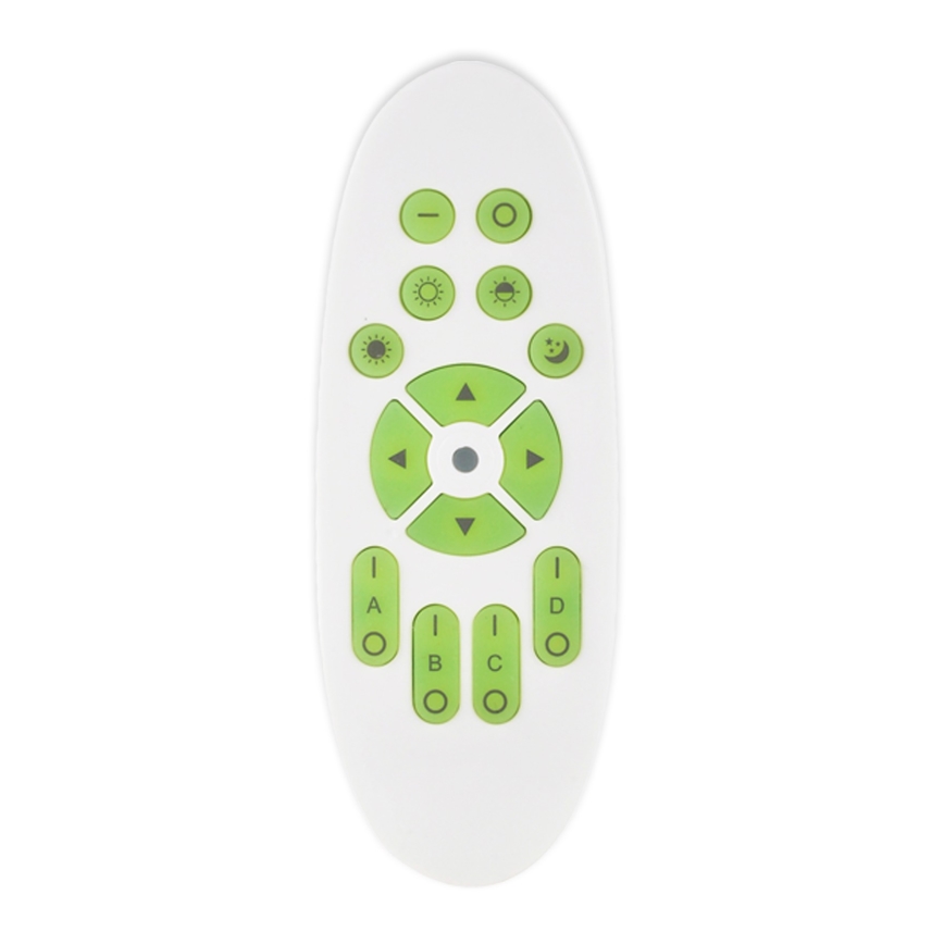 Top Light - LED Stmívatelné stropní svítidlo NORMAN LED/60W/230V pr. 49 cm bílá + dálkové ovládání