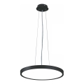 Top Light - LED Stmívatelný lustr na lanku REVIT LED/36W/230V 3000-6500K pr. 40 cm černá + dálkové ovládání