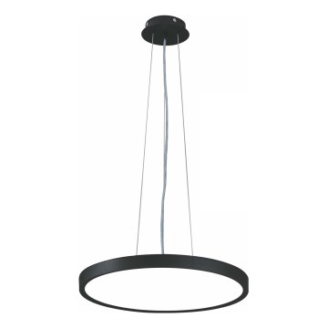 Top Light - LED Stmívatelný lustr na lanku REVIT LED/36W/230V 3000-6500K pr. 40 cm černá + dálkové ovládání