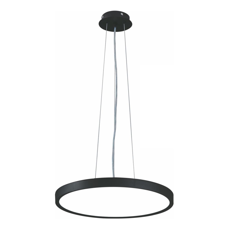 Top Light - LED Stmívatelný lustr na lanku REVIT LED/36W/230V 3000-6500K pr. 40 cm černá + dálkové ovládání