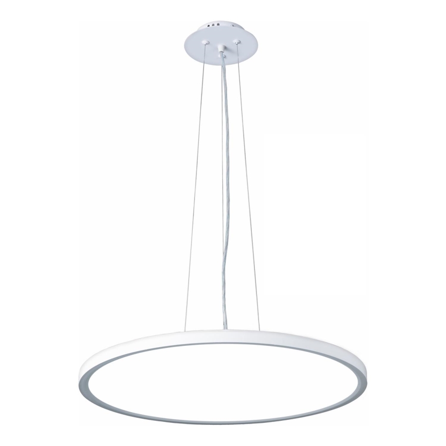 Top Light - LED Stmívatelný lustr na lanku REVIT LED/50W/230V 3000-6500K pr. 60 cm bílá + dálkové ovládání