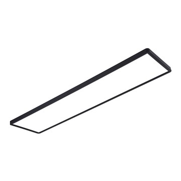 Top Light - LED Stmívatelný přisazený panel REVIT LED/70W/230V 3000-6500K 120x30 cm černá + dálkové ovládání