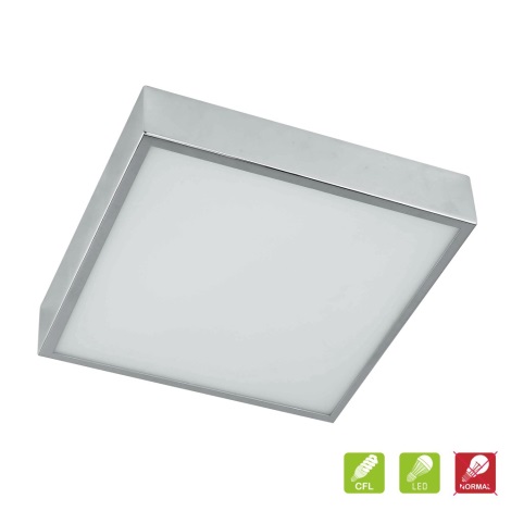 Top Light - LED Stropní koupelnové svítidlo FALCON 1xLED/18W/230V chrom IP44