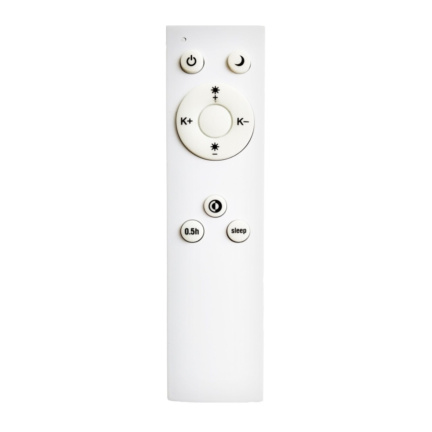 Top Light - LED Stmívatelné stropní svítidlo REVIT LED/36W/230V 3000-6500K 40x40 cm černá + dálkové ovládání
