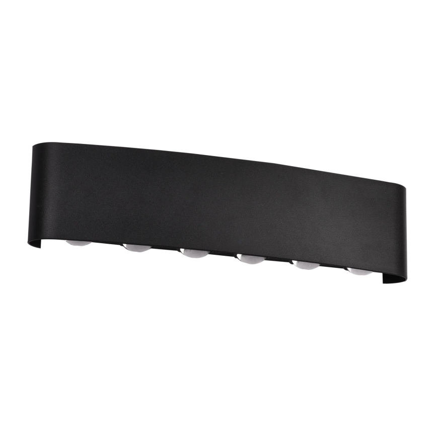 Top Light - LED Venkovní nástěnné svítidlo RAY LED/10W/230V 3000/4000/6500K IP54 černá