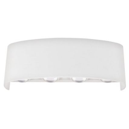 Top Light - LED Venkovní nástěnné svítidlo RAY B LED/8W/230V IP44 4000K bílá